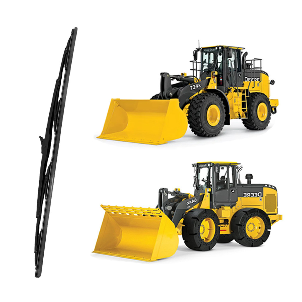 Palheta Limpador Parabrisa Pá Carregadeira Linha Pesada John Deere