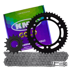Kit Relação Tração Fazer 250 2018 2025 Com Retentor Original KMC GOLD