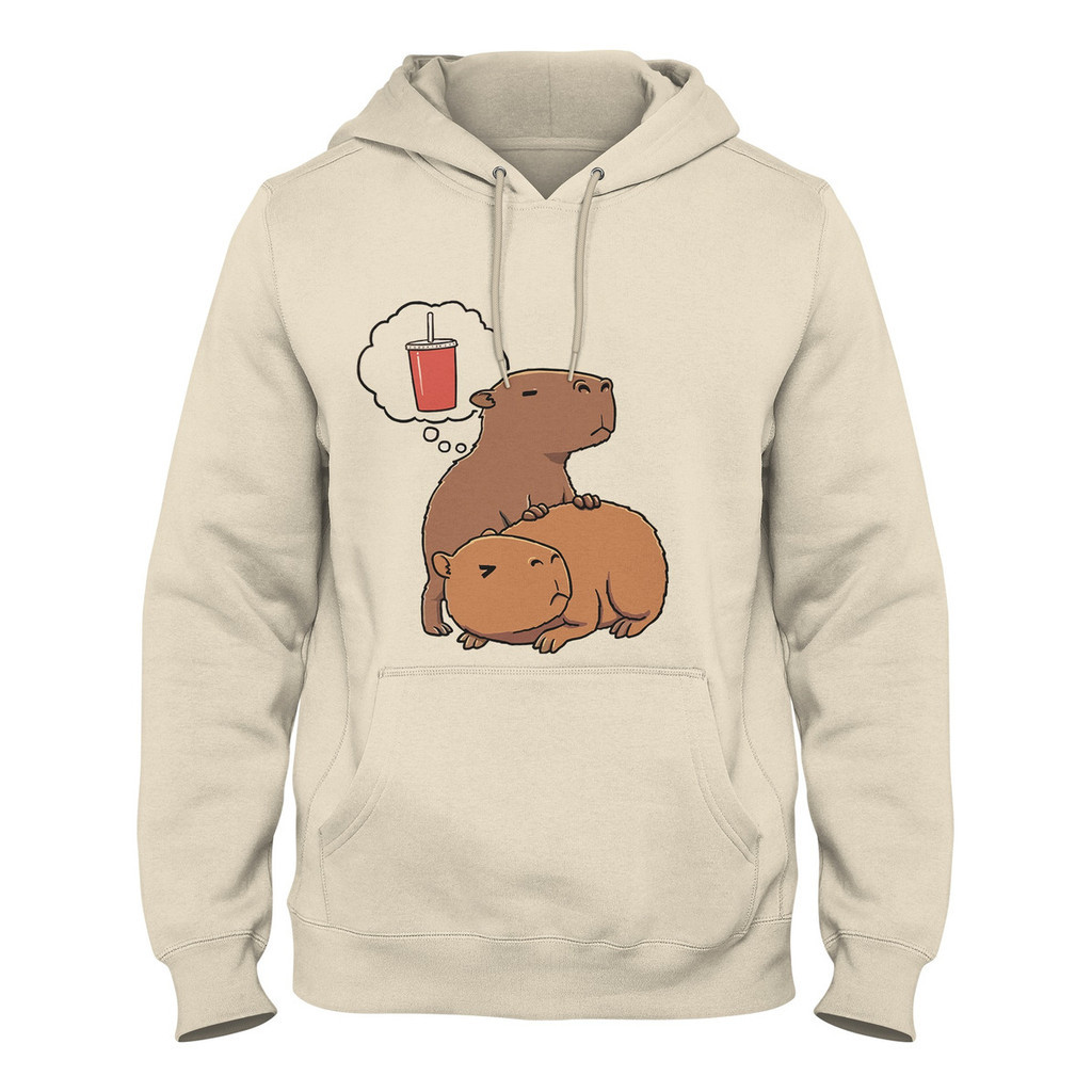 Blusa De Frio Moletom Capivara Agenor Casaco Academia Engraçado Lançamento Promoção Casual Unissex Feminino Masculino