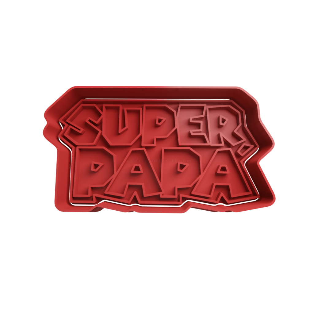 Cortador De Biscoito Super Papa - Super Mario Bros
