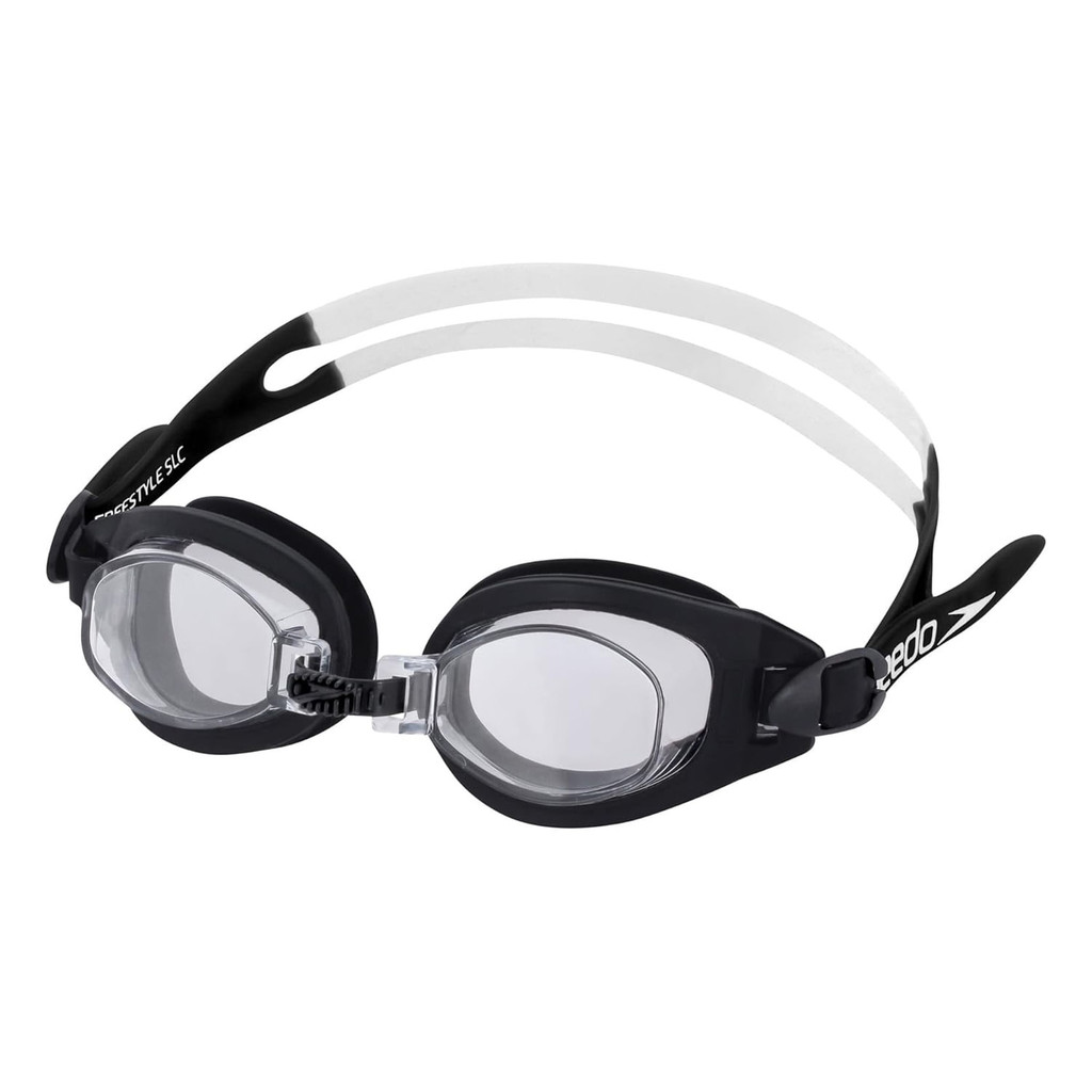 Óculos de Natação Speedo Freestyle SLC - PRETO CRISTAL em Oferta na Shopee