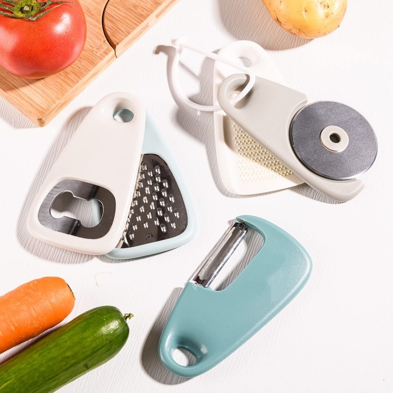 Conjunto de utensílios de cozinha 5 peças, ferramentas de cozinha empilháveis que economizam espaço para cozinha pequena