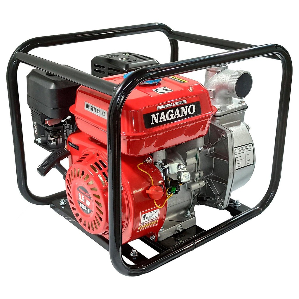 Motobomba Auto Escorvante a Gasolina 6.5 Hp 2 Pol 4 Tempos em Oferta na Shopee