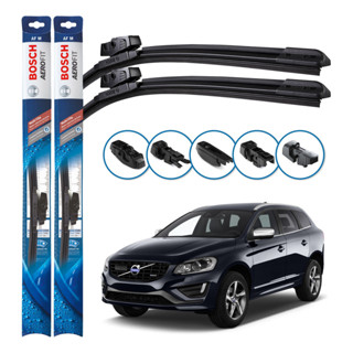 Par de Palhetas Limpador Parabrisa Multiclip Original Bosch Volvo XC60 2009 A 2017 em Oferta na Shopee
