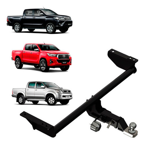 Engate Reboque Hilux 2005 A 2020 2021 2022 Removível 1500kg Capacidade em Oferta na Shopee