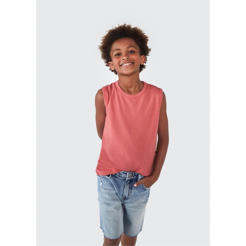 Bermuda Jeans Infantil Menino Reta Hering Kids