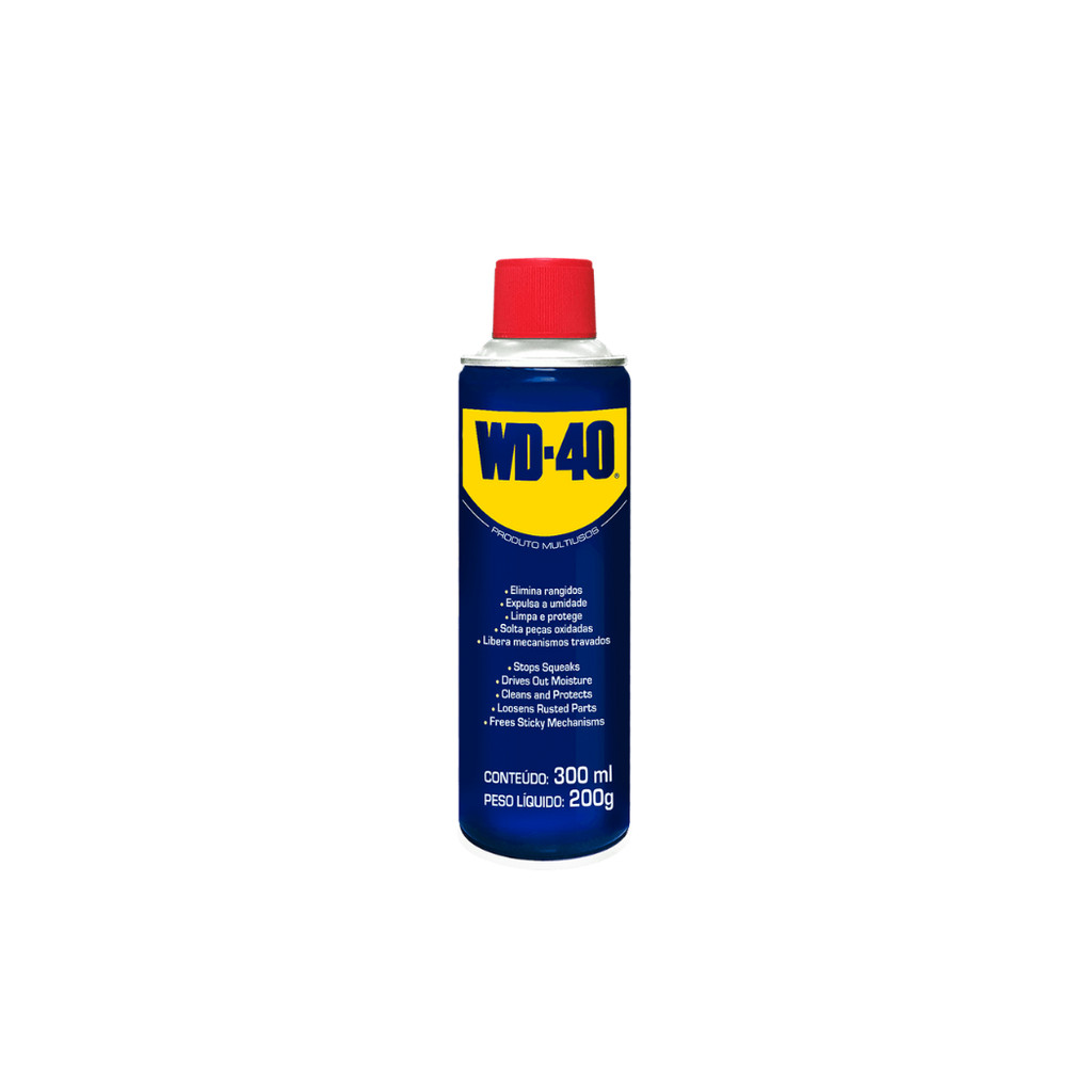 ÓLEO LUBRIFICANTE MULTIUSO WD-40 300ML/200G - WD40