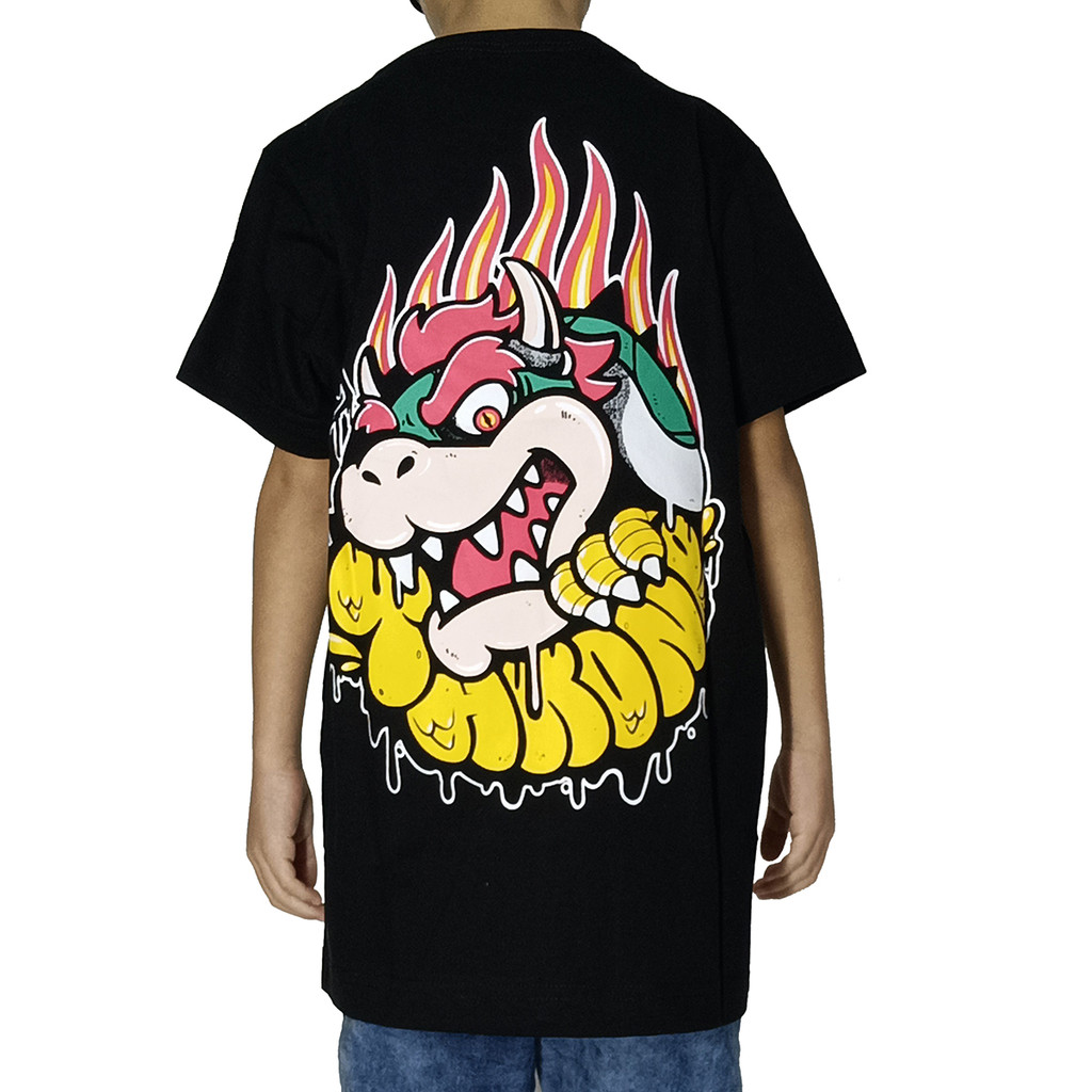 Camiseta Throne Infantil Browser Evil Preto