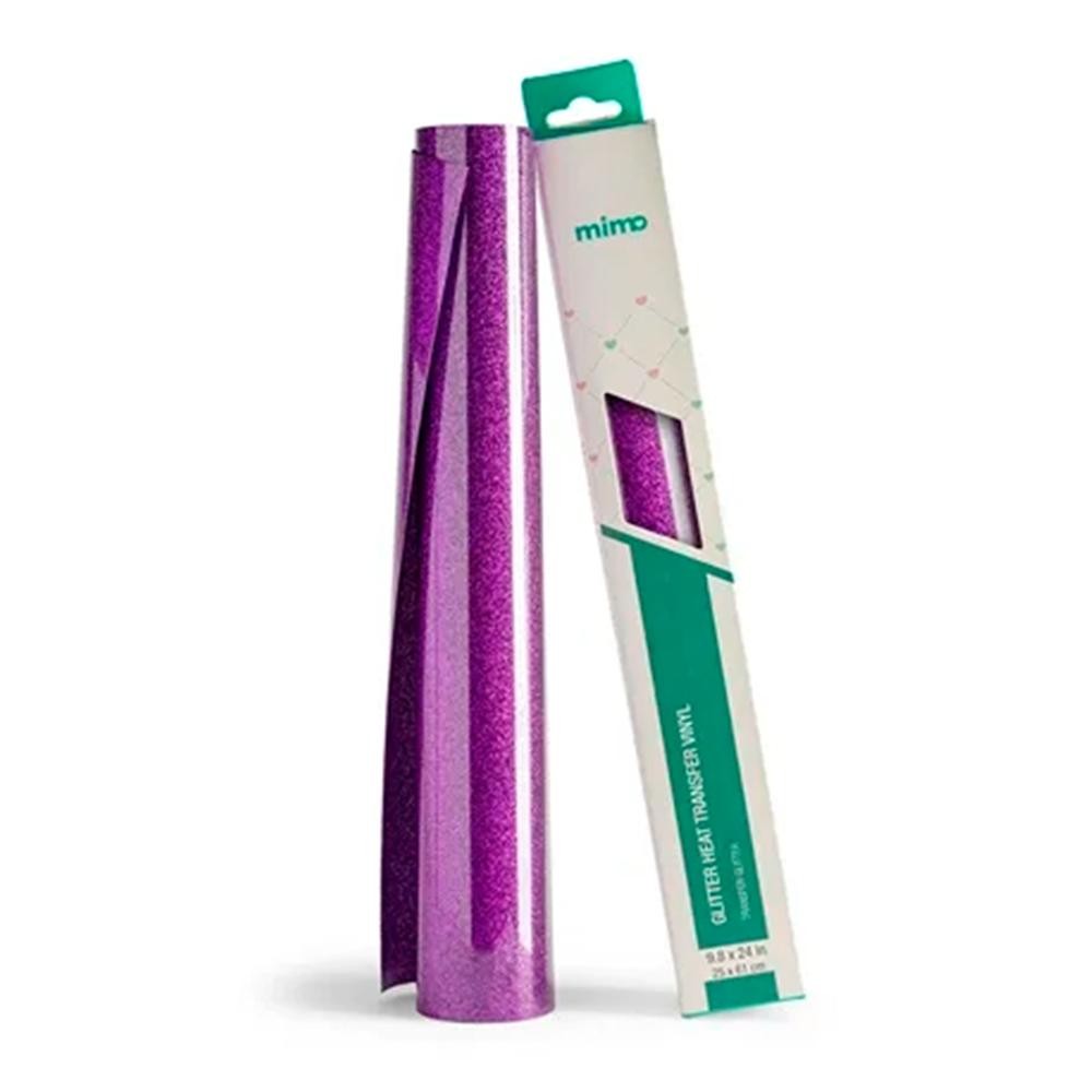 Transfer Glitter - Lilás Orquídea - Mimo - 25 x 61 cm- 1 Unid em Oferta na Shopee