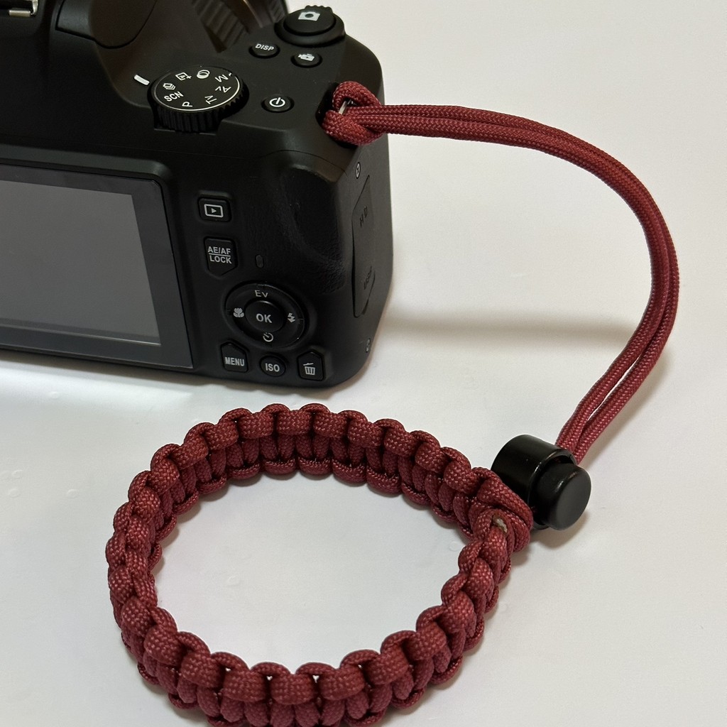 pulseira de rally de 240 kg, alça de pulso tecida à mão, cordão de câmera, pulseira em Oferta na Shopee