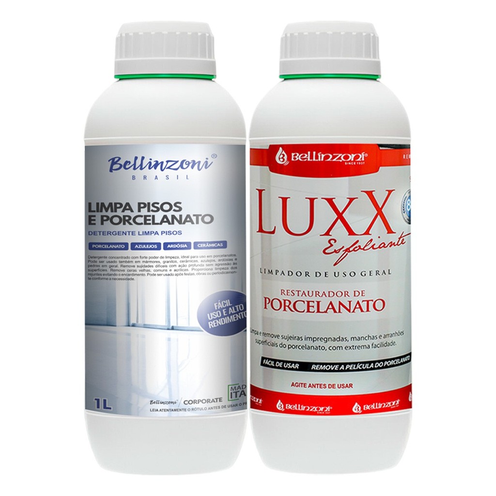 Renove E Limpe Kit Completo Para Porcelanato Bellinzoni