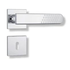 Fechadura Interna Alavanca Inox 81321 Roseta Quadrada