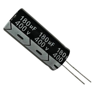 CAPACITOR ELETROLITICO 180X400V - 180UF X 400V - 105º GRAUS em Oferta na Shopee