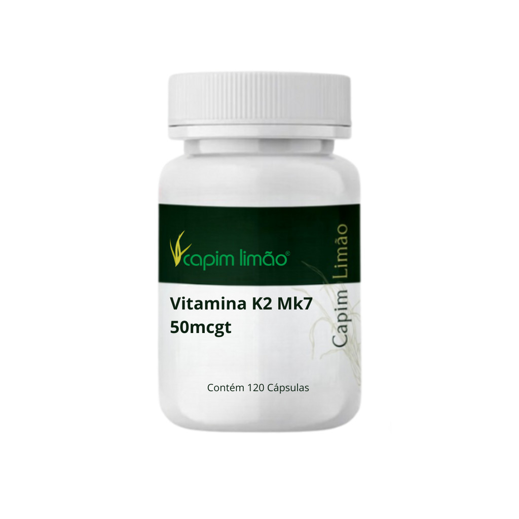 Vitamina K2 Mk7 50mcg 120 caps