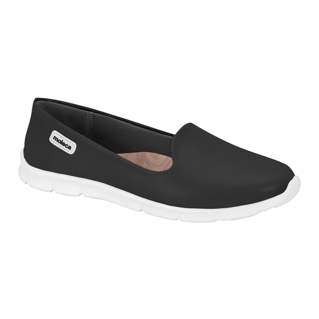 Sapatilha Tênis Moleca Slip On Calce Fácil Iate Leve Confort