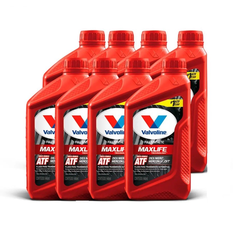 KIT ÓLEO TRANSMISSÃO AUTOMATICA T-CROSS VALVOLINE MAXLIFE 8L