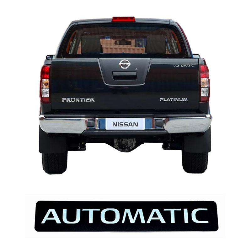 Adesivo Automatic Compativel Com Frontier Emblema Traseiro em Oferta na Shopee