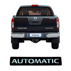 Adesivo Automatic Compativel Com Frontier Emblema Traseiro