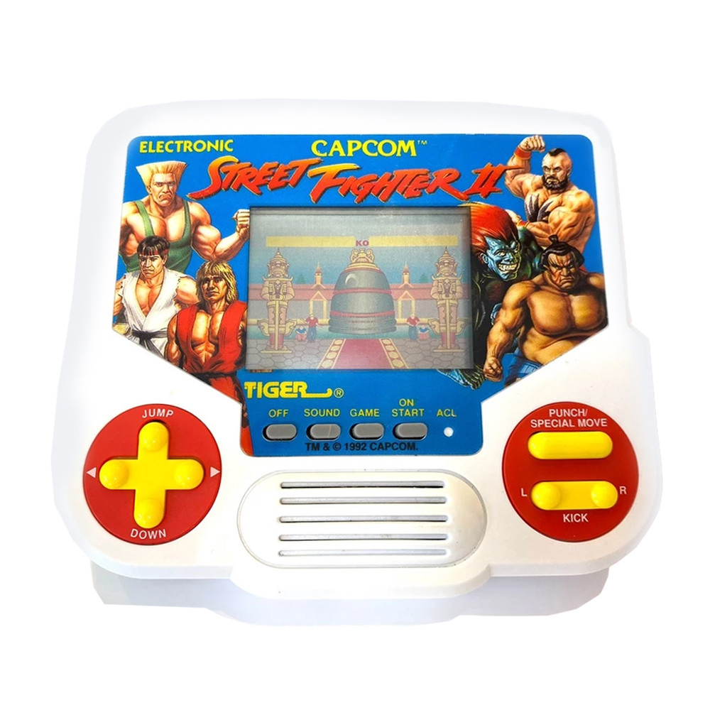 Mini Game Console Tectoy Tiger Street Fighter Anos 90 Excelente Estado Anos 90 Console