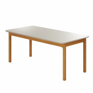 Mesa de Jantar Cativa 180cm X 90cm Retangular 6 Lugares Tampo Mdf com Vidro 180 em Oferta na Shopee