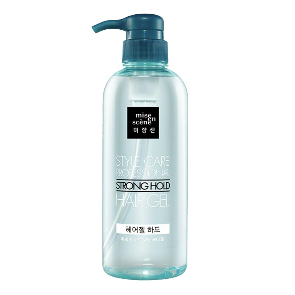 Mise en Scène - Style Care Professional Strong Hold Hair Gel - Gel Capilar 500ml em Oferta na Shopee