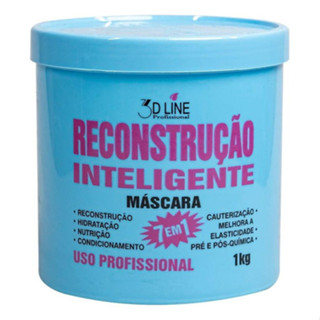 Máscara Capilar Reconstrução Inteligente 7 Em 1 3d Line 1kg em Oferta na Shopee