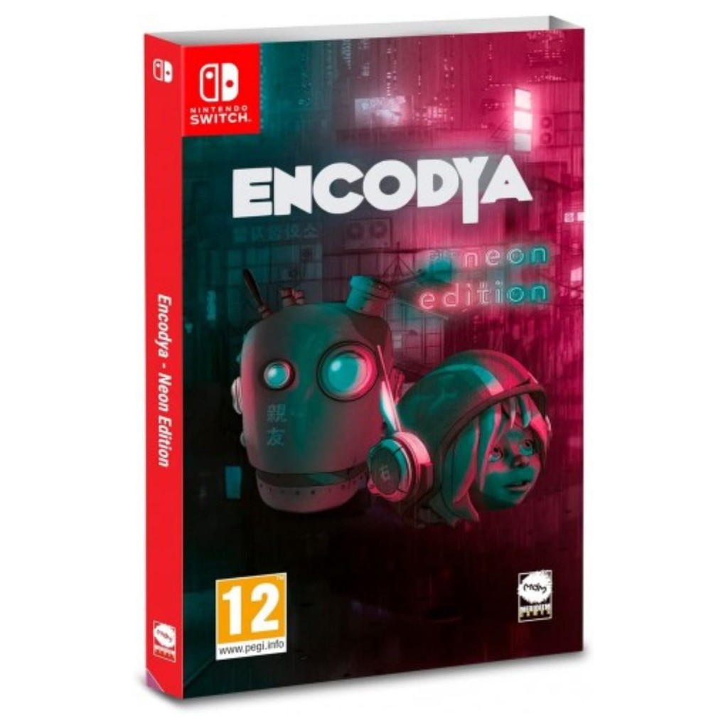 jogo encodya neon edition nintendo switch europeu