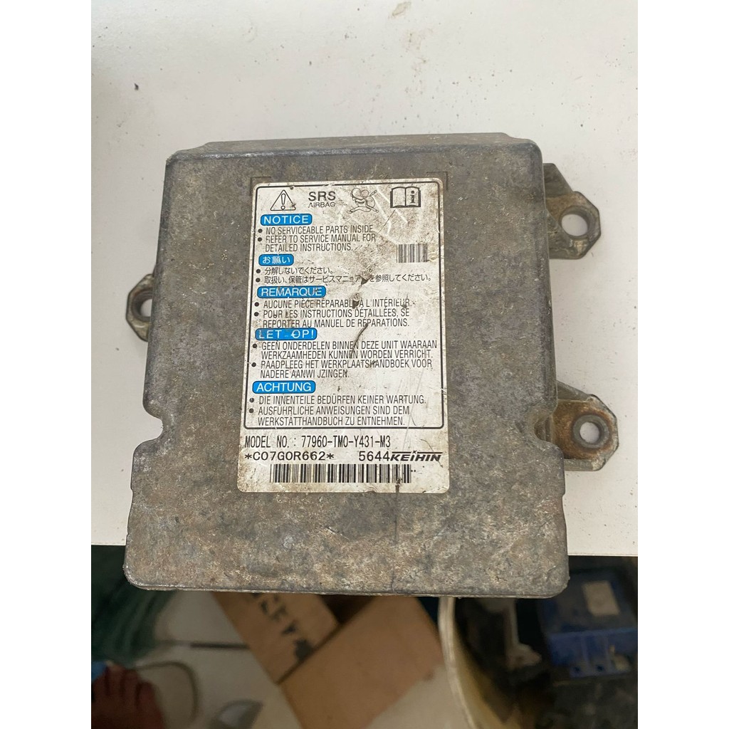 Módulo Airbag Honda City 2009/14 77960tm0y431m3