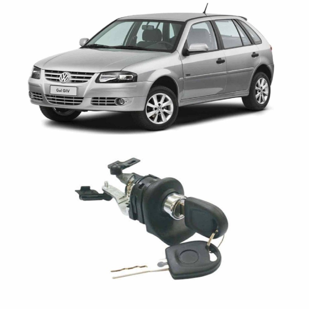 Cilindro Macaneta Externa Eletrica Porta Malas Gol G4 2005 em Oferta na Shopee