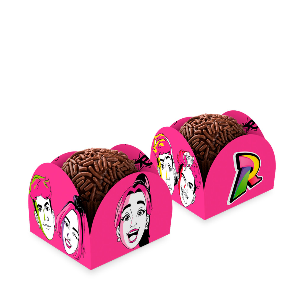 50 Forminhas para doces Festa Emilly Vick Decoração aniversá em Oferta na Shopee