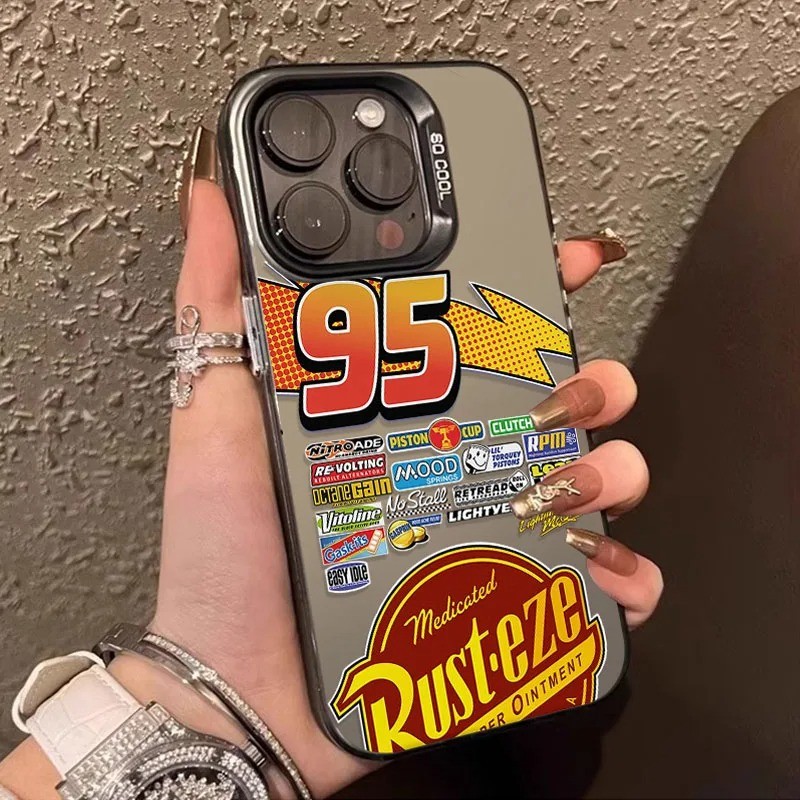 Capa De Telefone Para Samsung A13 A23 A05 A06 A55 A15 A56 A36 A16 A14 A26 A35 A34 A54 A12 A24 Relâmpago McQueen 95 Carro