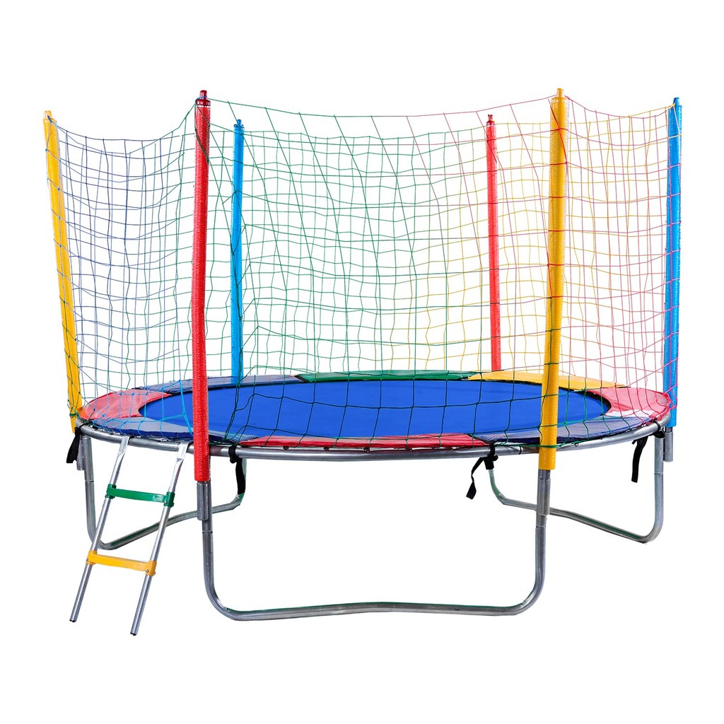 Cama Elástica 2,44m Lona sem Emenda Cores Lisas - PapiBrink. em Oferta na Shopee