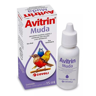 Avitrin Muda Suplemento para Pássaros 15 ml - Coveli em Oferta na Shopee