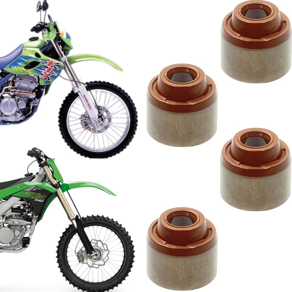 KIT DE RETENTORES DA HASTE DE VALVULAS KAWASAKI KX 250 / F / X / KLX 250