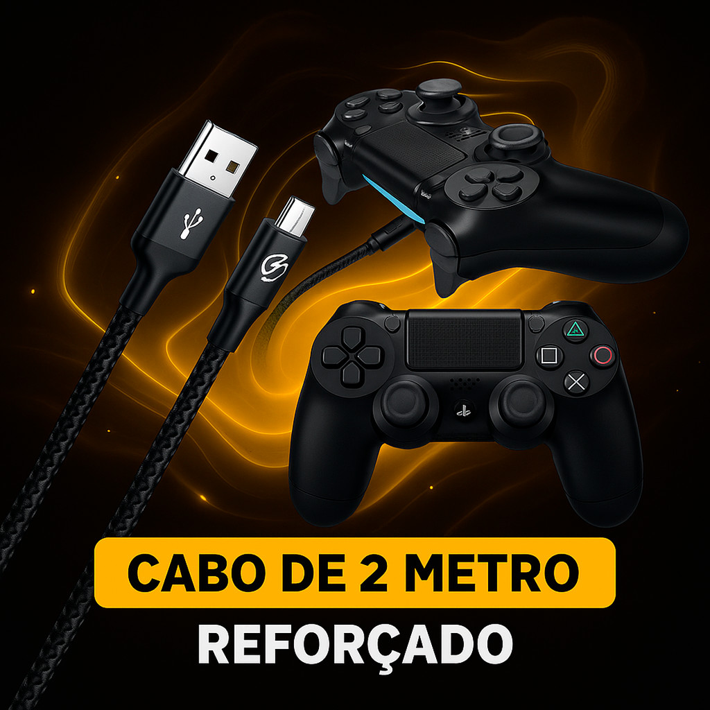 Cabo de carregamento Premium para controle de Playstation 4 PS4 Xbox 360 · foto 2