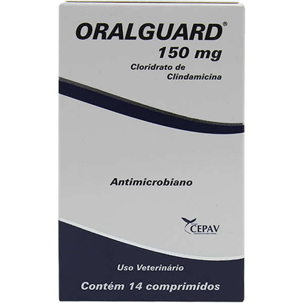 Oralguard Cepav com 14 Comprimidos - 150 mg em Oferta na Shopee