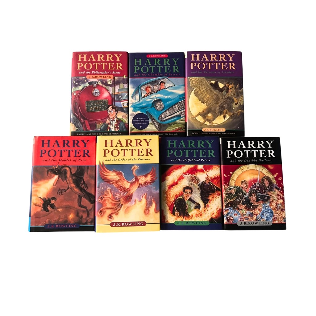 Livros da Coleção Harry Potter Original, First Edition, Bloomsbury 2005, JK Rowling (Capa Dura) (Inglês)