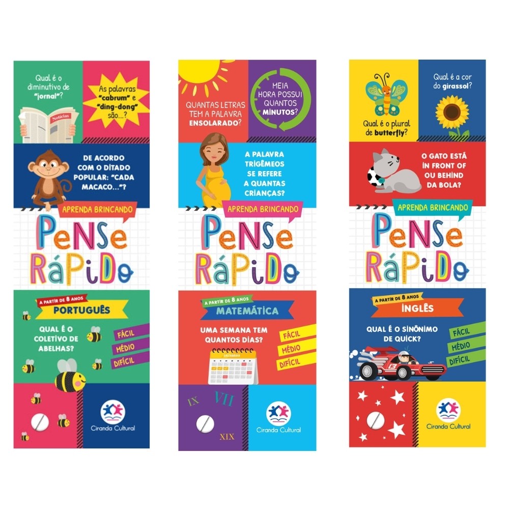 Kit livros - Coleção Pense rápido em Oferta na Shopee