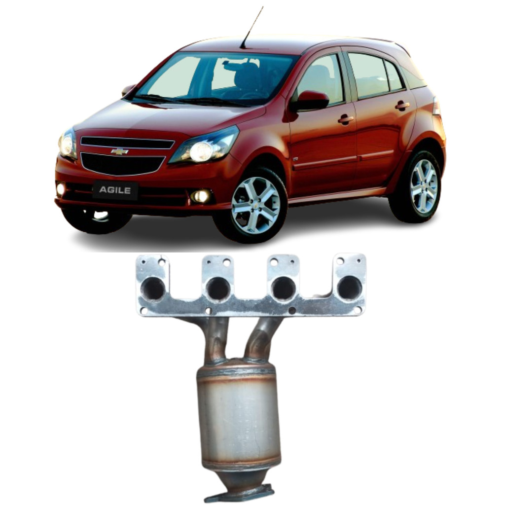 Catalisador AGILE 1,4 8v 2009 A 2014