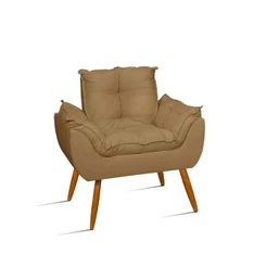 Poltronas Decorativas Opala Pés Palito - Sala