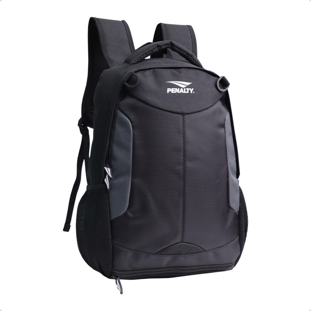 Mochila Penalty 4 Bolsos Compartimento Porta Bola 20L Alças Reforçadas Costura Dupla Esportivo