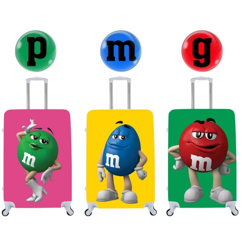 Capas de Mala para Viagem Protetora Estampas de Desenhos Animados