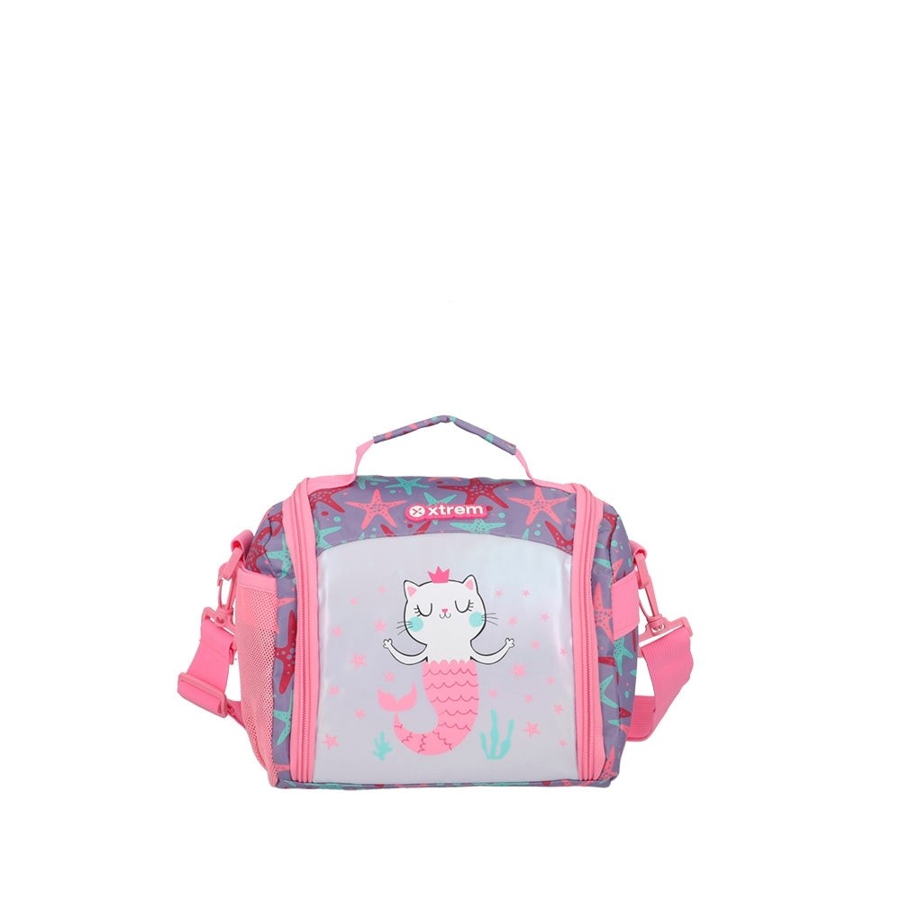 Lancheira Infantil Térmica Xtrem New Break Gato Lilás em Oferta na Shopee