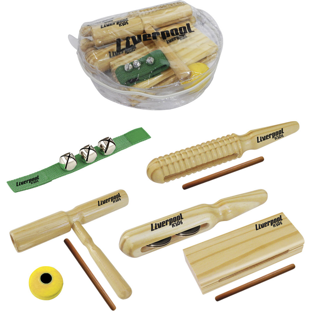 Kit Para Musicalização Infantil Liverpool KIT INF02