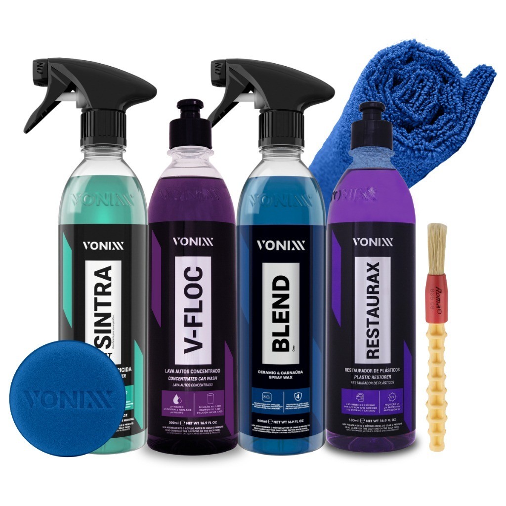 Kit Shampoo V-Floc Restaurax Cera Blend Sintra Fast - Vonixx