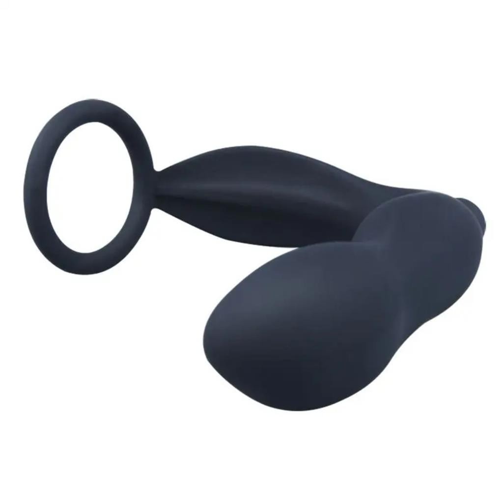 Massageador Estimulador De Prostata C Anel Peniano Silicone em Oferta na Shopee