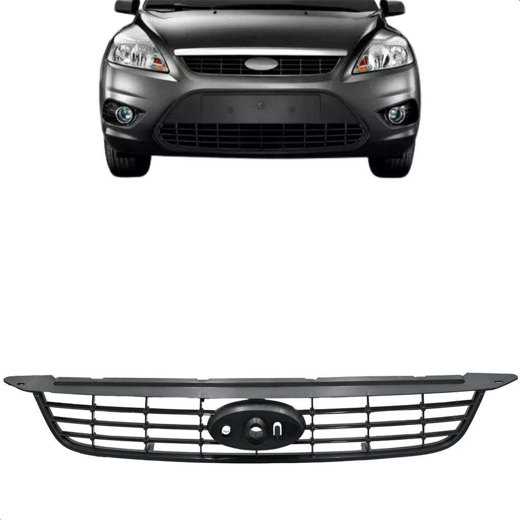 Grade Dianteira Focus 2008 2009 2010 2011 2012 Frontal Preto