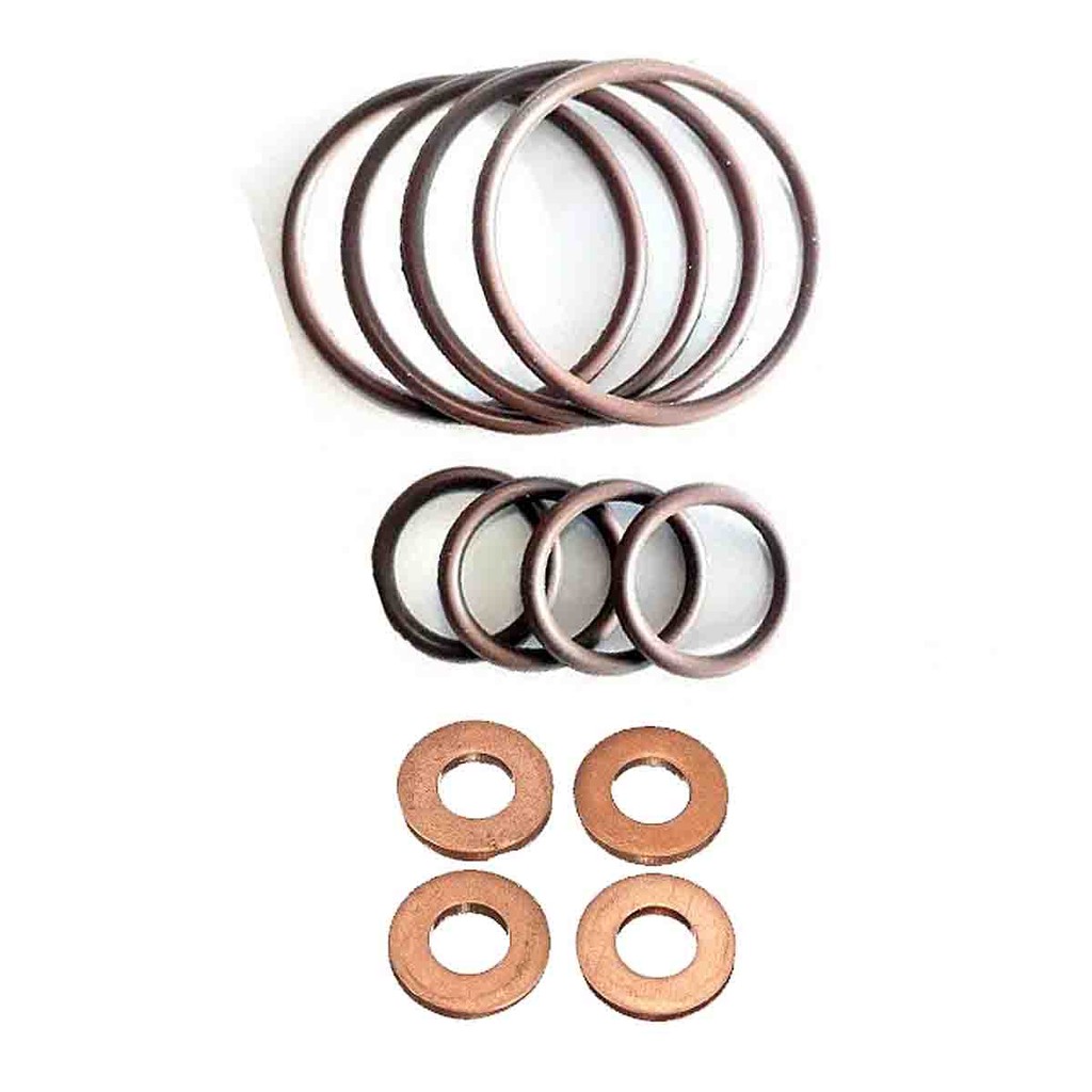 Kit Jogo Reparo Arruela Anel Bico Injetor Ranger 3.0 2005 2006 2007 2008 2009 2010 2011 - Troller T4 3.0 TODOS em Oferta na Shopee