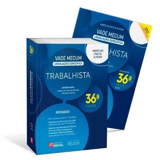 Vade Mecum Trabalhista Legislação Específica+En.de  atualiz. em Oferta na Shopee