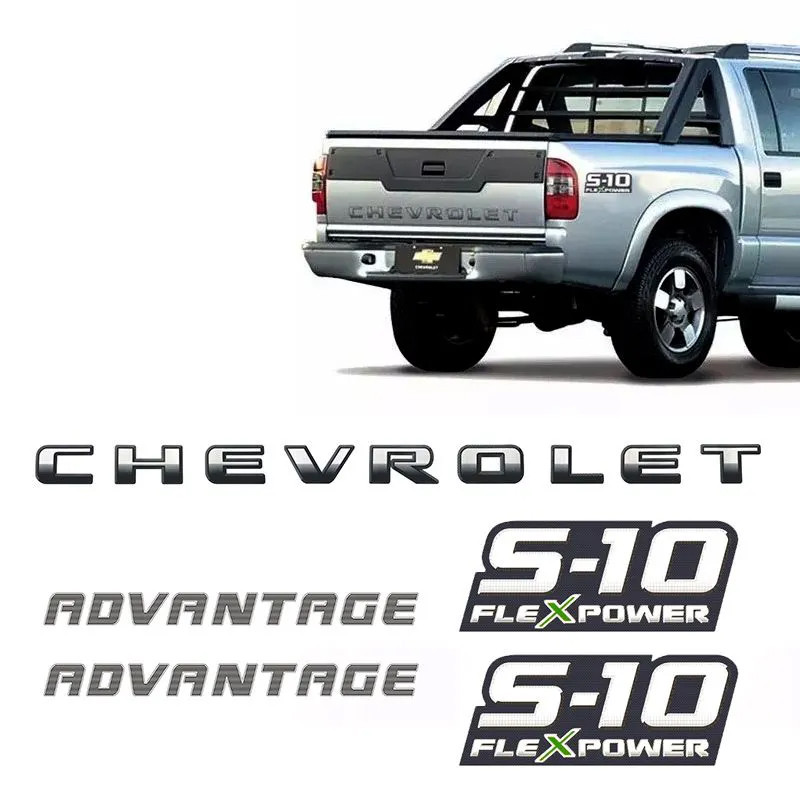 Kit Faixa S10 Chevrolet Advantage 09/11 + Flex Power Verde